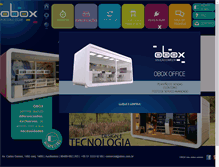 Tablet Screenshot of obox.com.br